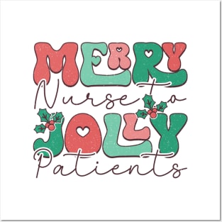 Merry Nurse Jolly Patient Posters and Art